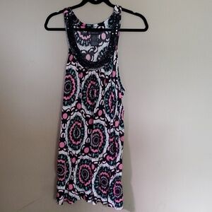 INC Black Beaded Tank
